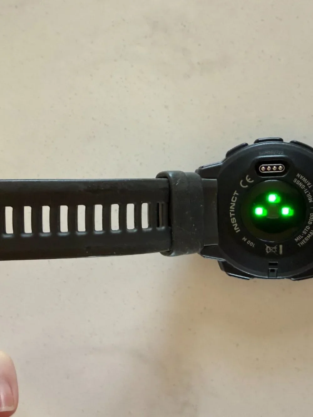 Garmin Instinct GPS Smartwatch Graphite Black w/ Charger